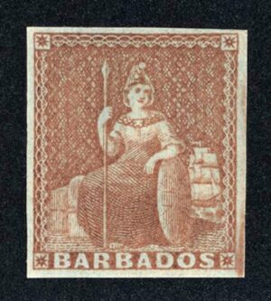 Barbados S.G. 5 (Scott 4) *