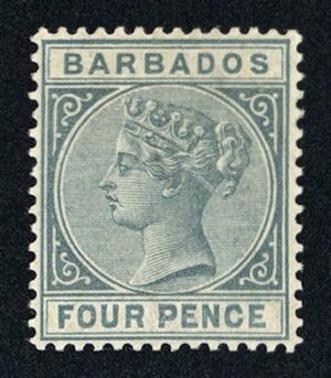 Barbados S.G. 97 (Scott 64) *