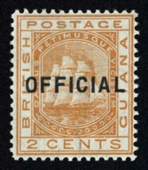 British Guiana S.G. O7 (Scott O7) **