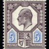 Great Britain S.G. 242 var. Spec. M29- var. 5d. Deep slate-purple and ultramarine **